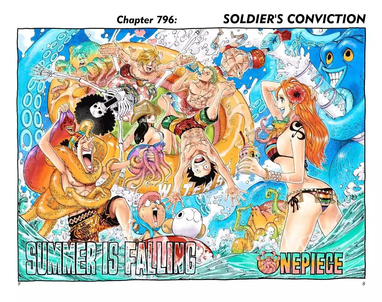 One Piece - Digital Colored Comics Chapter 796 8